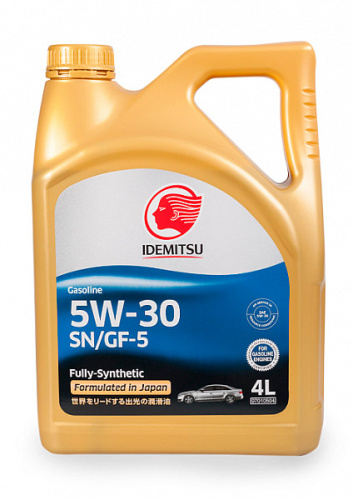 Idemitsu Fully Synthetic 5W30 SN/GF-5 синт.масло 4л  87409
