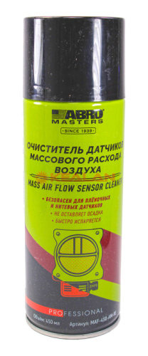 Очиститель датчиков массового расхода воздуха ABRO MASTERS MAF-450-AM-RE
