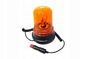 Маячок проблесковый оранжевый 24V ТОПАВТО 10w магнит c выключателем WL008024