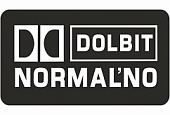 Наклейка "Dolbit Normal'no" 50x130 цветная C8294