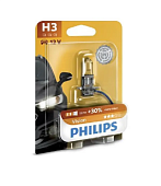 Лампа H3 12V 55W Vision+30% PHILIPS (блистер) 12336PRB1