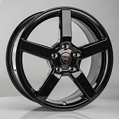 Диск литой 7.0x17 5x114.3 ET35 dia 60.1 NZ R-02 Black