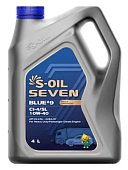 S-OIL 7 BLUE #9 CI-4/SL 10W40 синт 4L  E107851