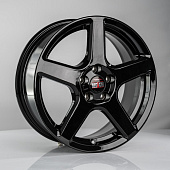 Диск литой 6.5x16 5x114.3 ET40 dia 66.1 Alcasta M62 Black