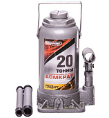 Домкрат 30т бутылочный гидравл с клапаном(255-415mm) SKYWAY Standart  S01804008