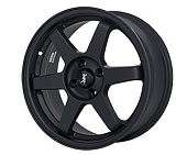 Диск литой 7.0x16 5x114.3 ET45 dia 67.1 RR CSS9519 BM (BLK-M)